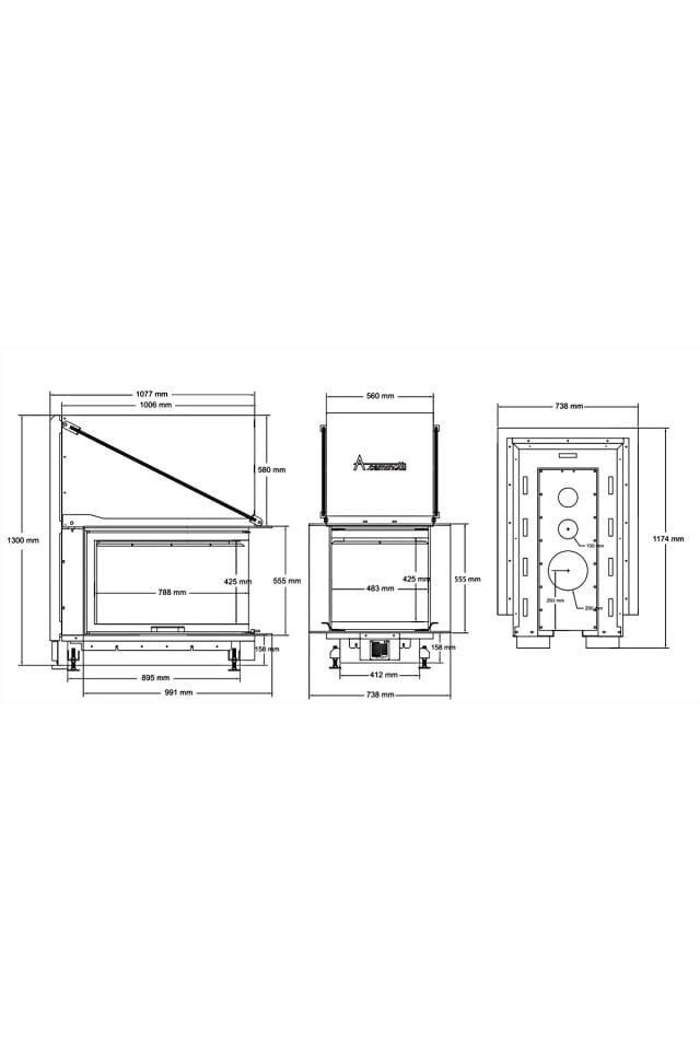 CRYSTAL 3D MAX 3 TARAFI AÇIK (EPI MODEL)