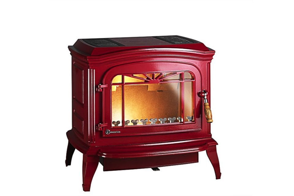 Bradford Kırmızı Döküm Odun Sobası