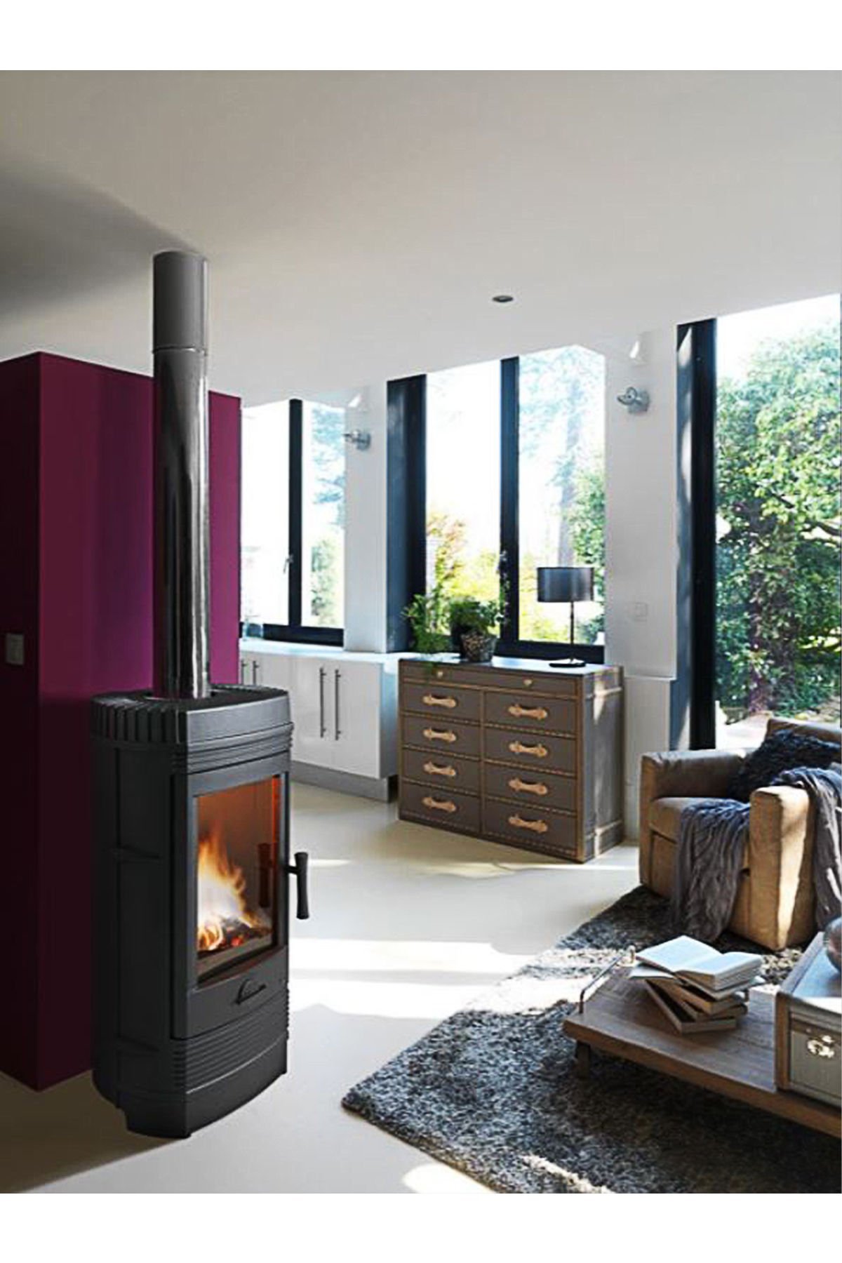 Gomont Döküm Odun Sobası