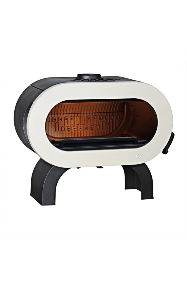 Fifty Arche Krem Döküm Odun Sobası