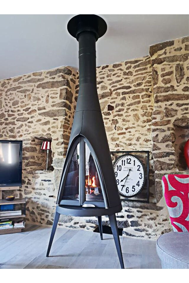 Pow–Wow Döküm Odun Sobası