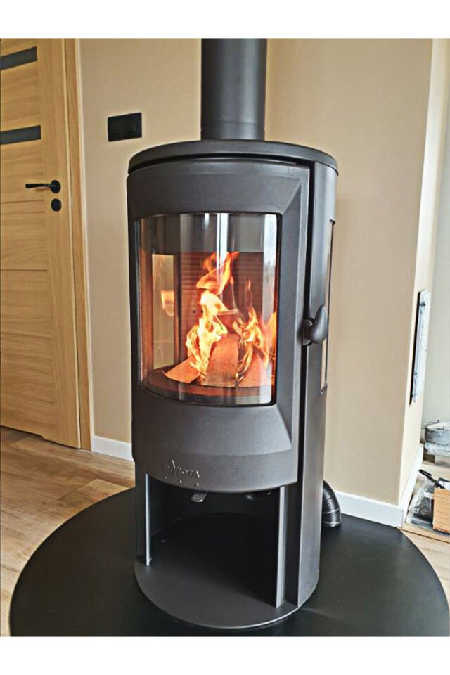 Neosen 3 Tarafı Camlı Çelik Odun Sobası