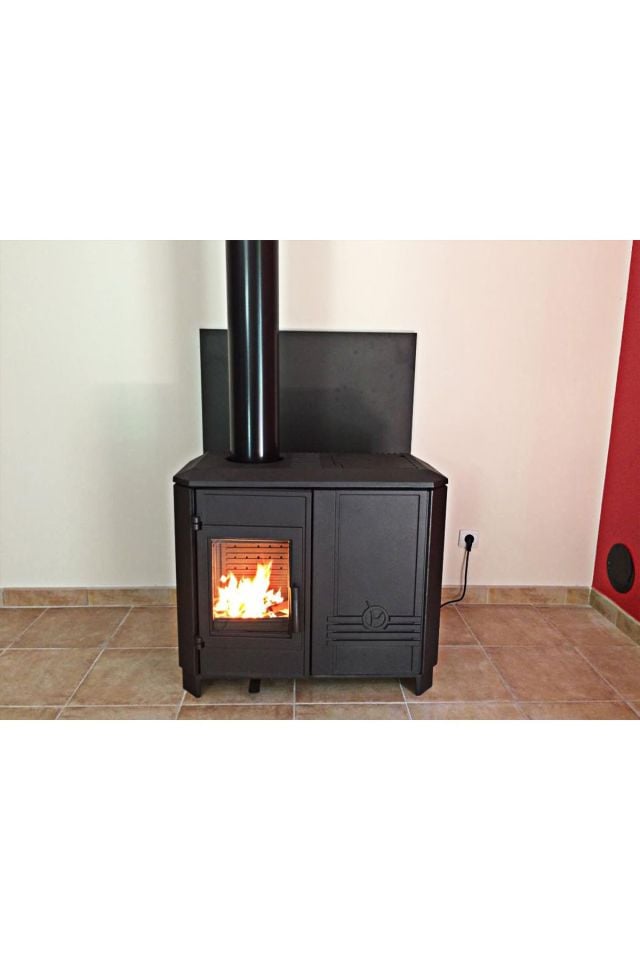 Carolo Mix Döküm Odun ve Pelet Sobası (Hibrit)