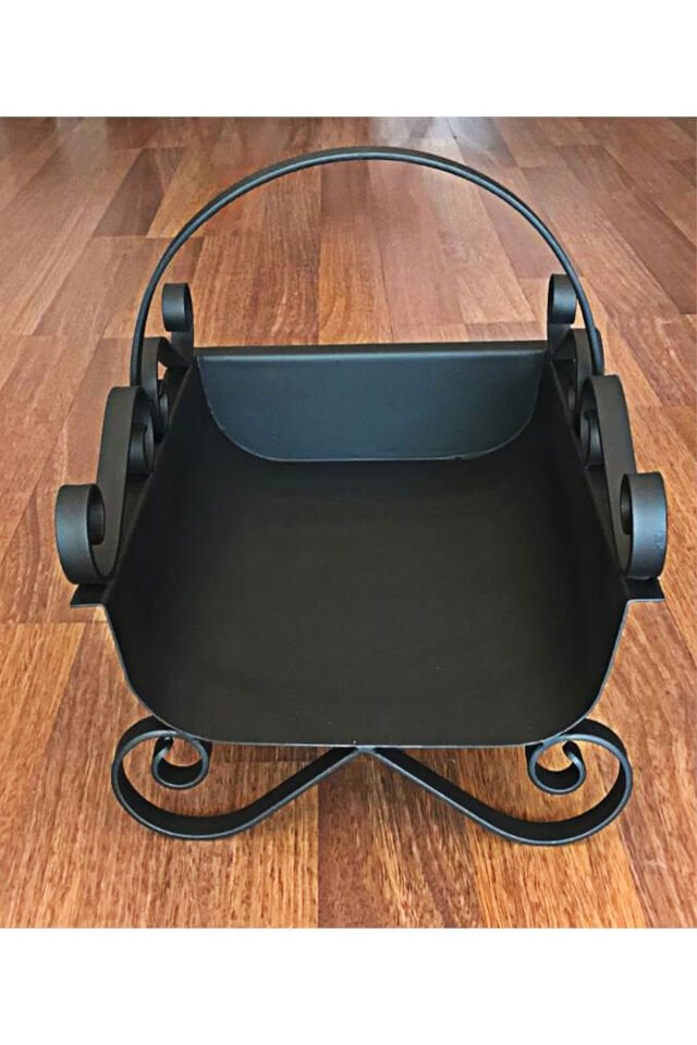 Siyah Şömine Odunluk