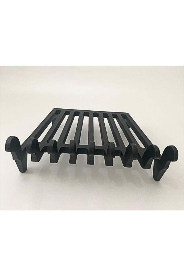 Döküm Şömine Izgarası Küçük Boy (Genişlik 44 cm) - Küllük Seçeneği ile
