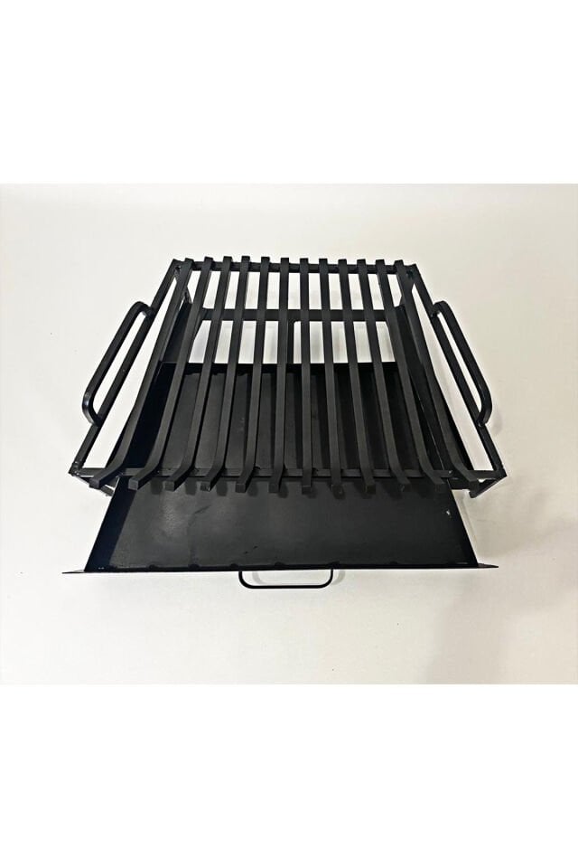 Çekmeceli Döküm Şömine Izgarası (Genişlik 53 cm)