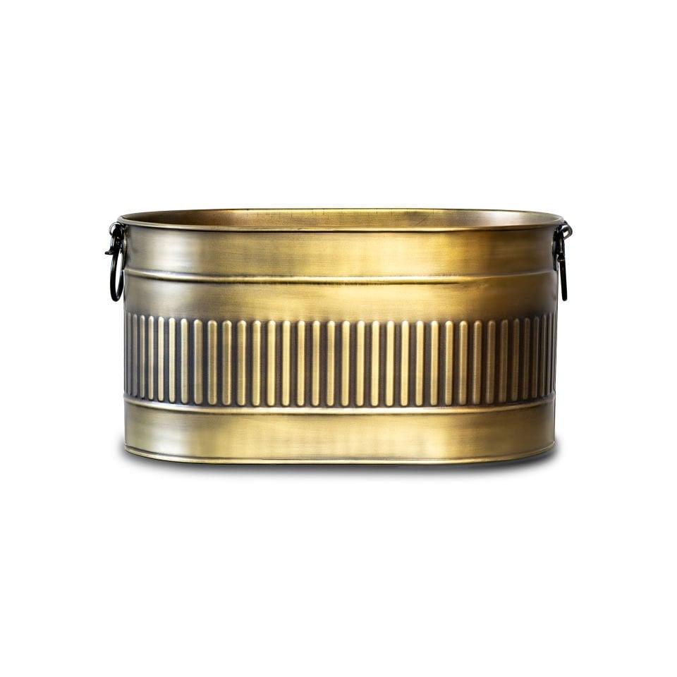 Gold Oval Odunluk ve Maşa Takımı Set