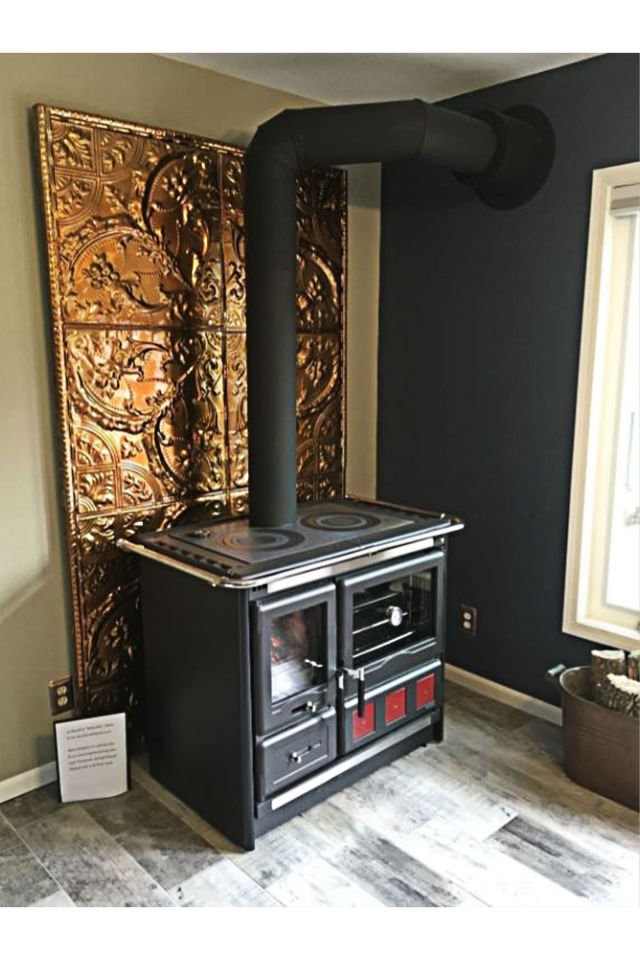 Rosa XXL 5.0 Antrasit Kuzine Soba