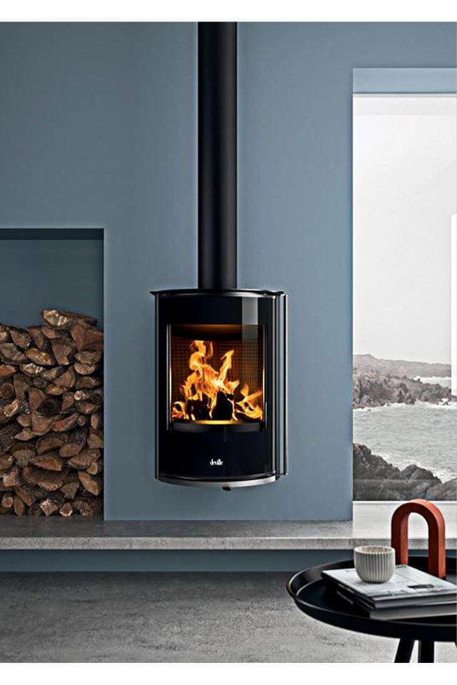 Eguzki Duvar Tipi Çelik Odun Sobası